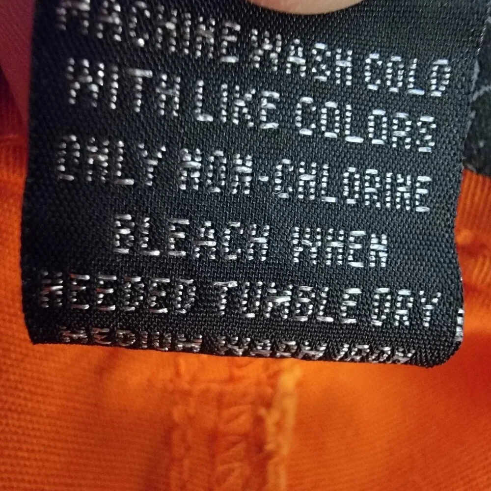 Baccini Pants Colorful Orange Sz 10 Women’s Embellished Cropped‎ Capri Pants